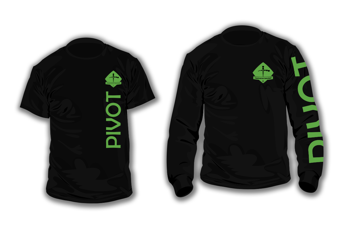 Hosanna Highland - 2014 Pivot tshirt and long-sleeve shirt Design